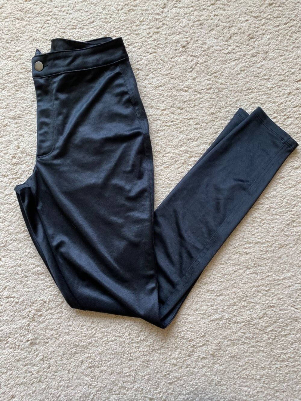 Skims Women's Disco Pant, Skinny Black, size S NWOT